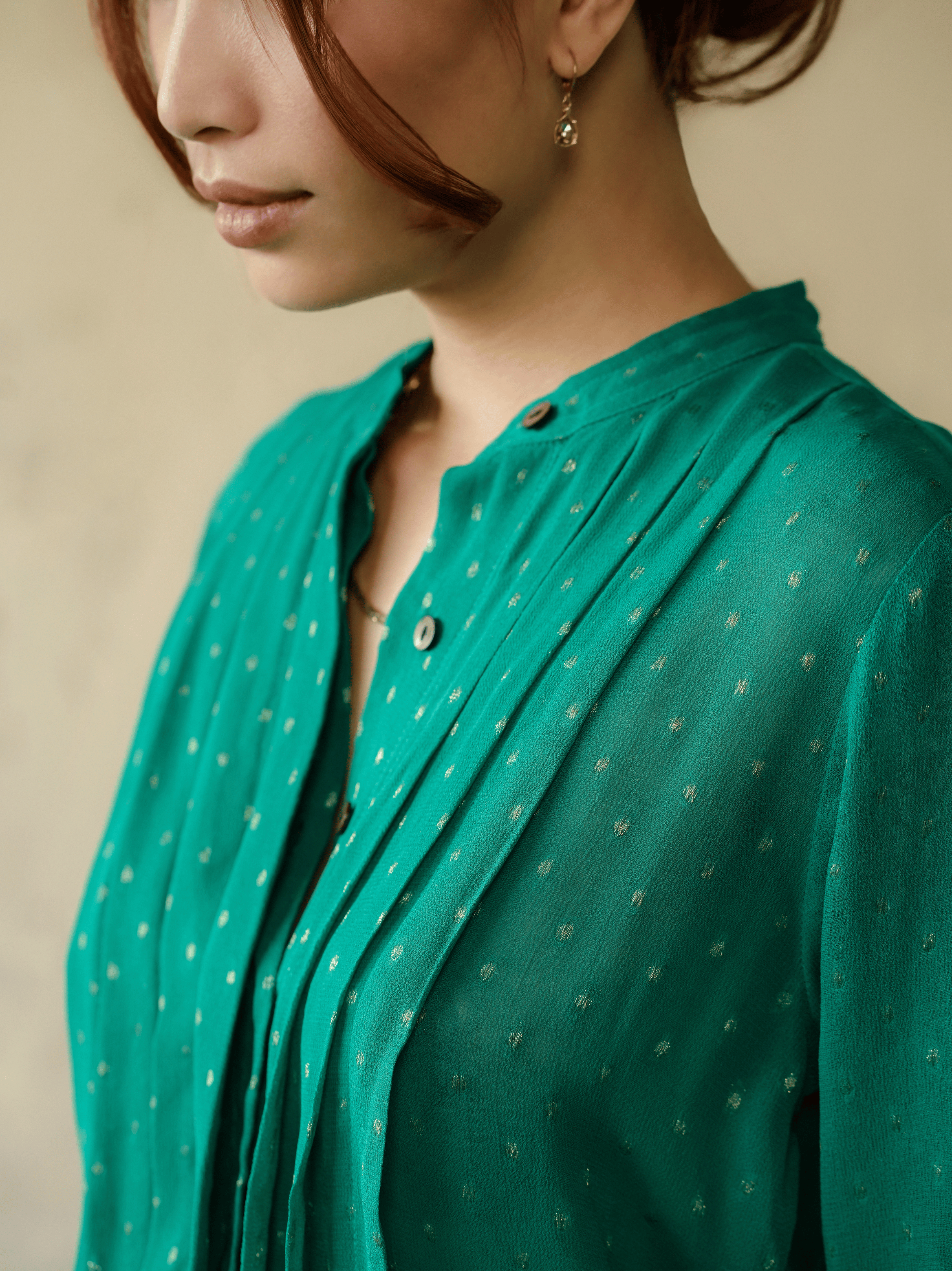 Yves Blouse - Emerald