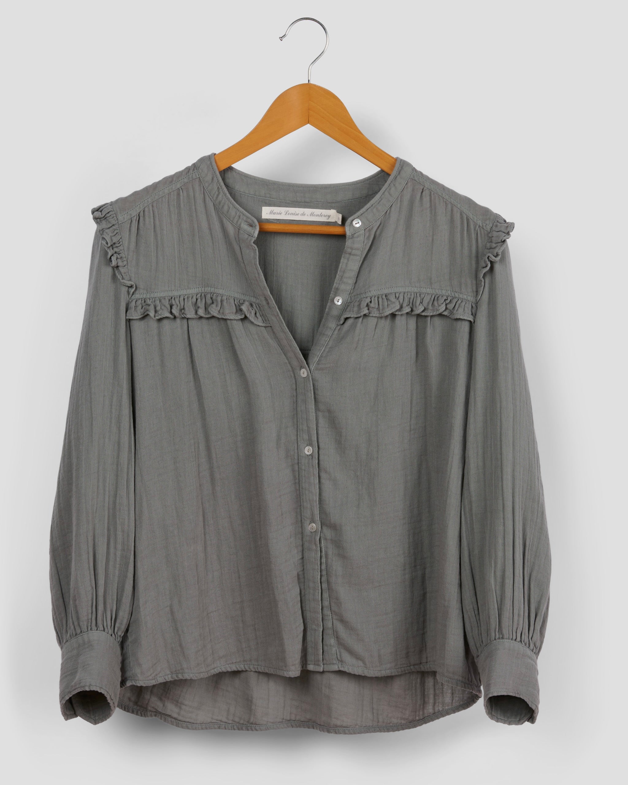 Isabella Blouse - Grey