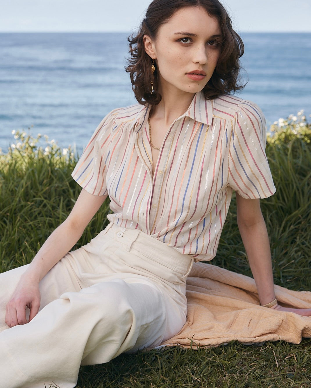 Persanne Blouse Striped