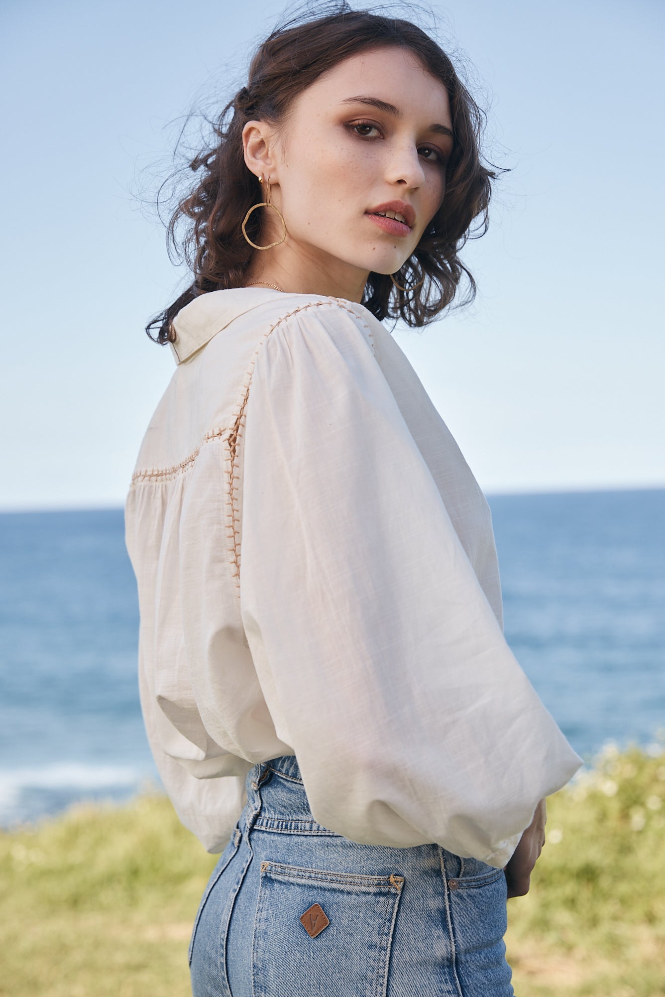 New Birkin Blouse - Ecru