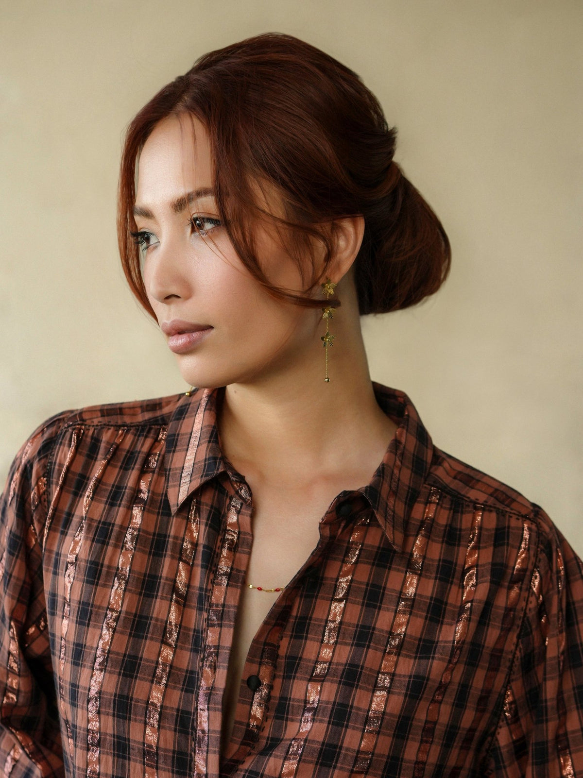 Birkin Blouse Rust - Marie Louise de Monterey