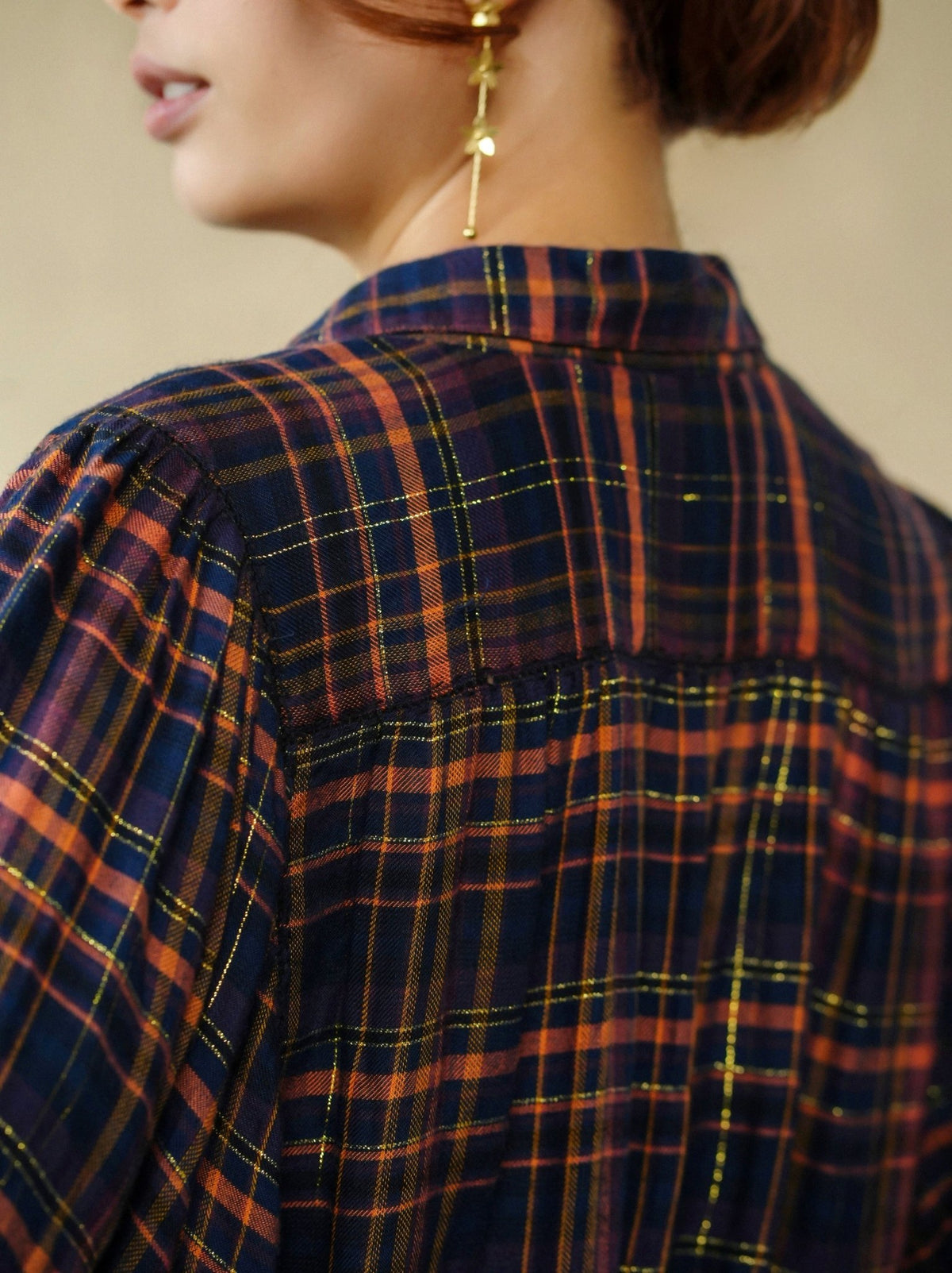 Birkin Blouse Navy - Marie Louise de Monterey