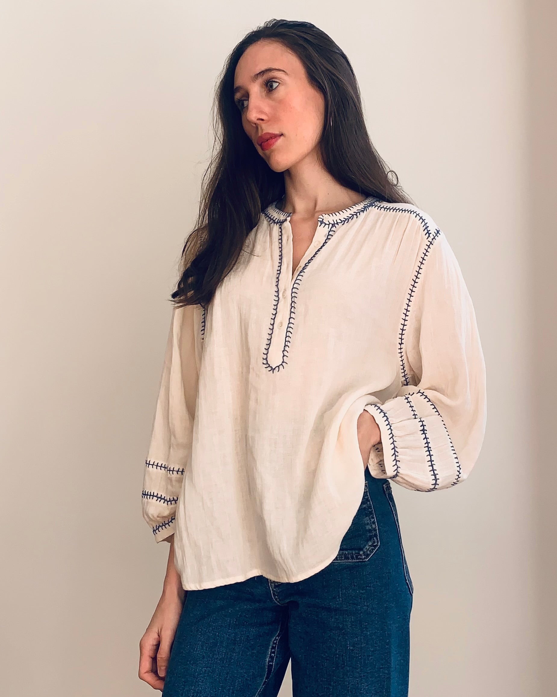 Amelie Feather Stitch