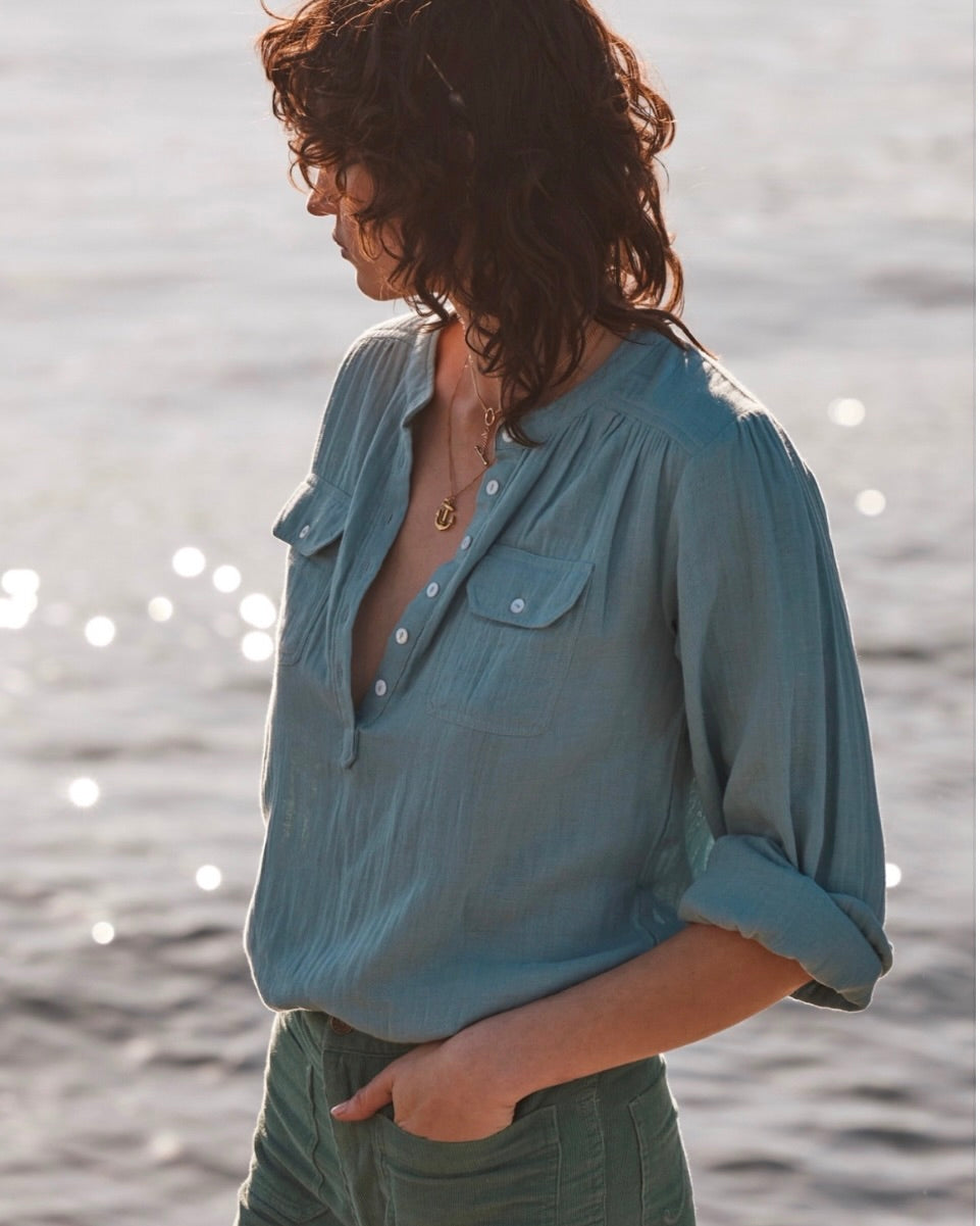 Amelie blouse - new blue