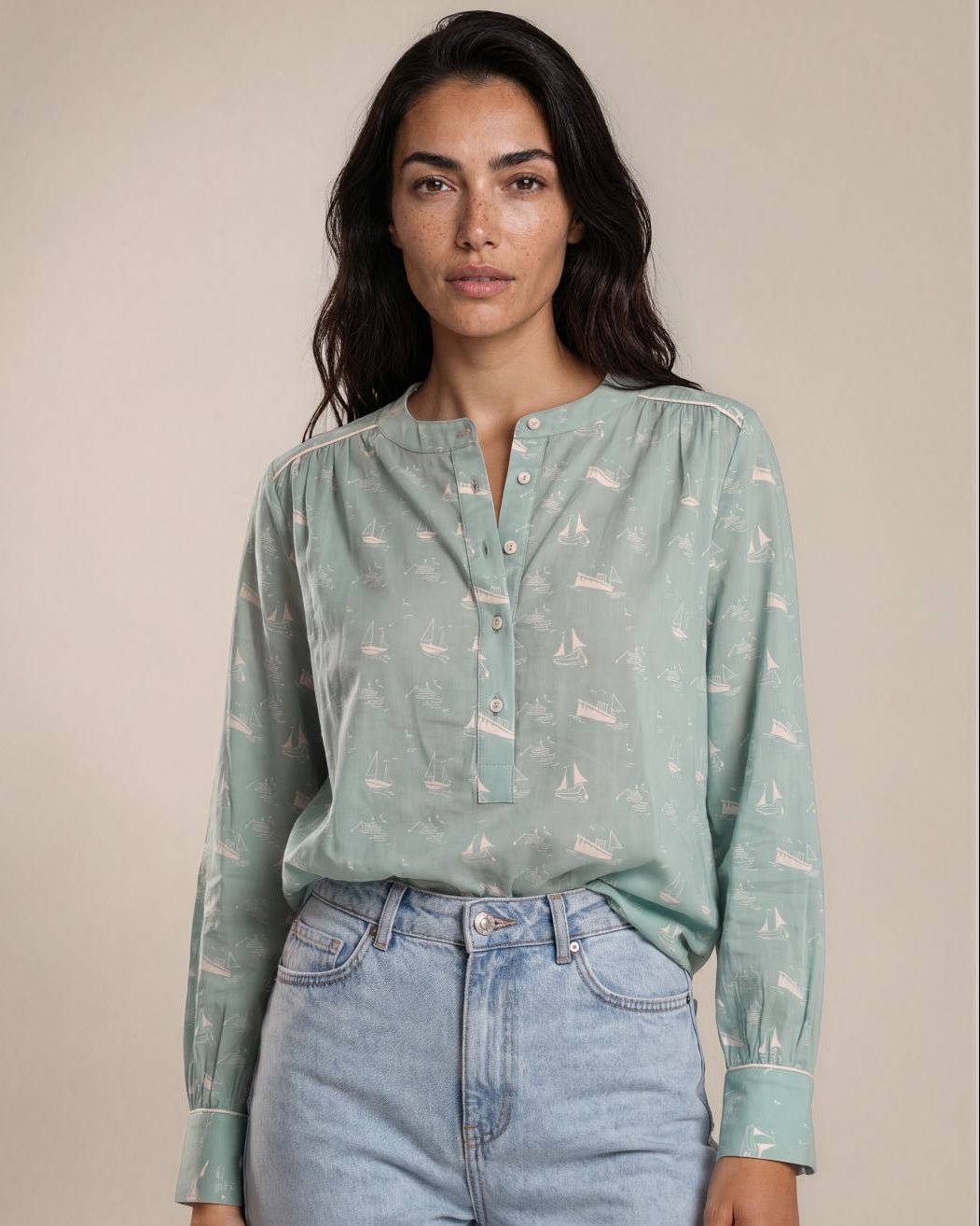 Boat Blouse - Blouse - Marie Louise de Monterey