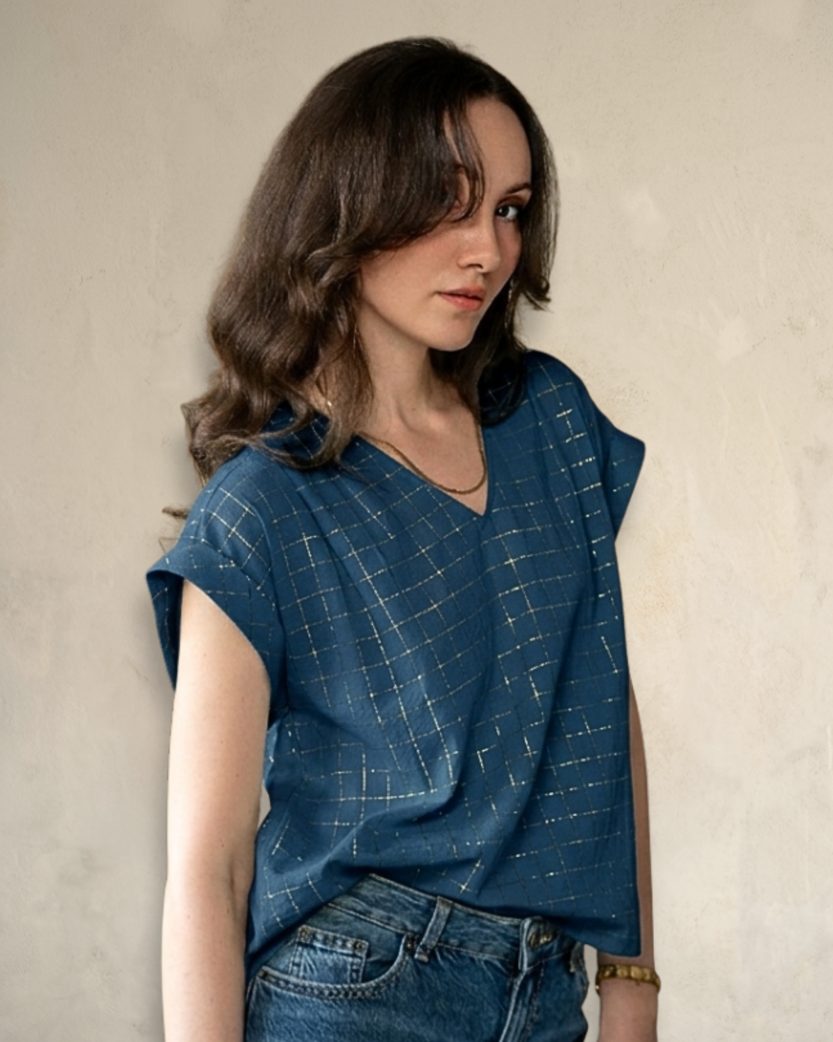 Boxie Blouse Navy [PRE-ORDER]
