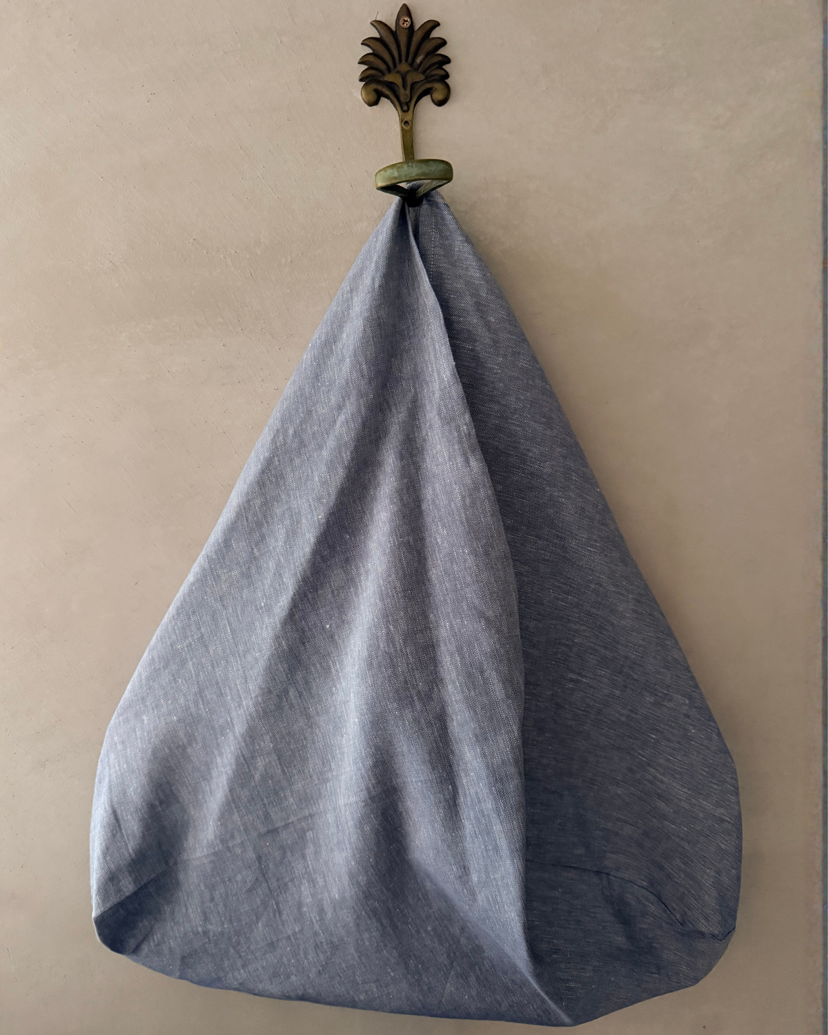 The Upcycled Linen Oversized Slouch Tote [Limited Batch]
