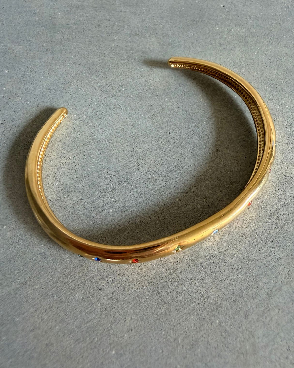 Coloured Star Cuff Bracelet