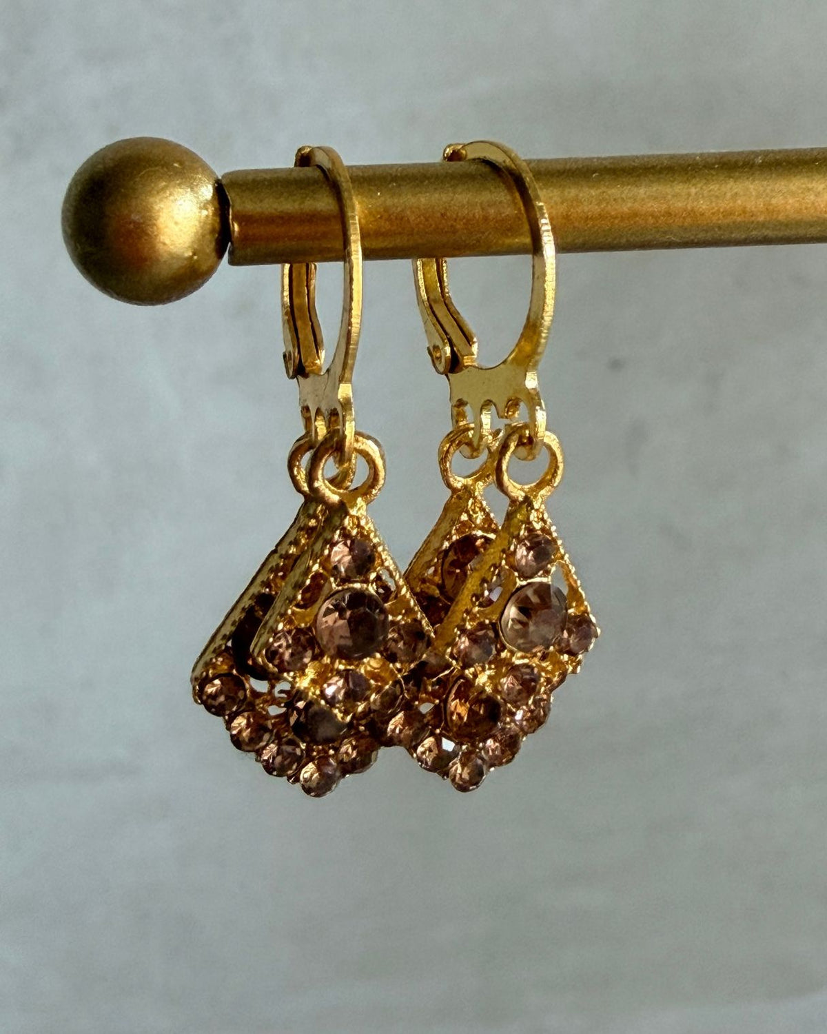 Diamond Drop Earrings