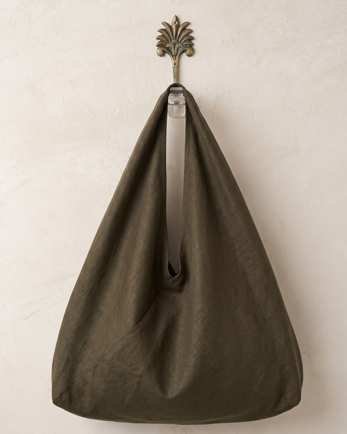 The Upcycled Linen Oversized Slouch Tote [Limited Batch]