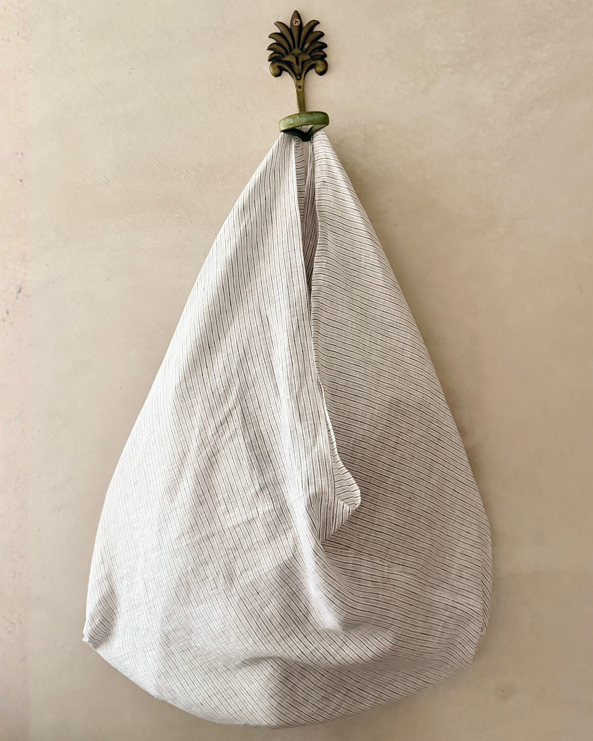The Upcycled Linen Oversized Slouch Tote [Limited Batch]