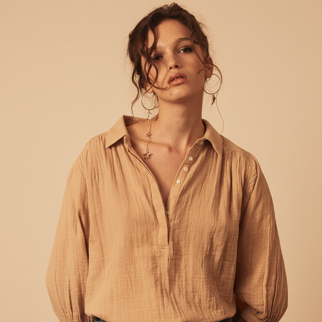 Birkin Blouse Fawn - Edited 2