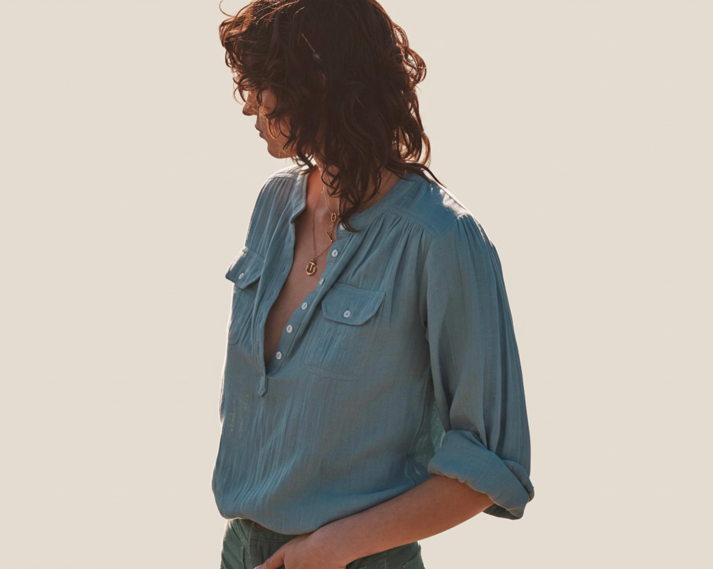 Amelie blouse - new blue