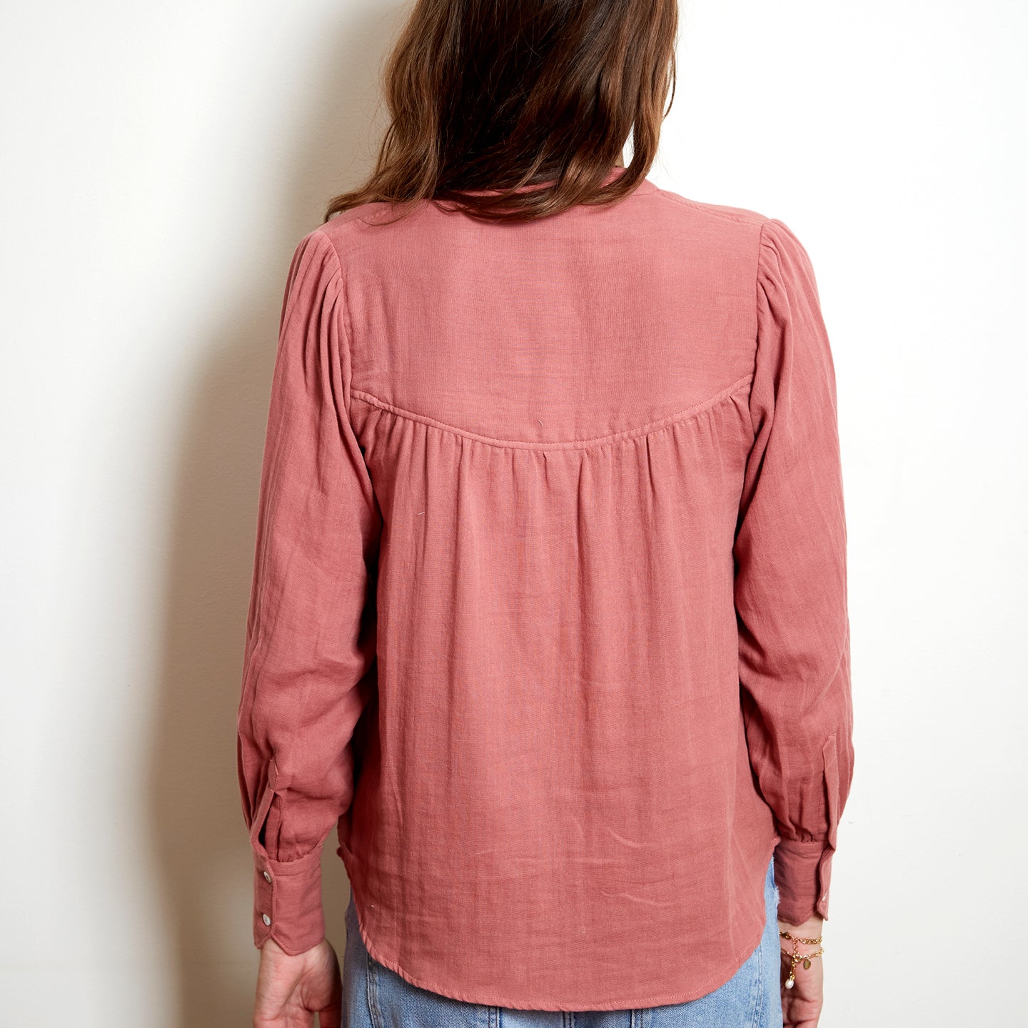 Amelie Blouse - Desert Pink